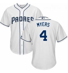 Youth Majestic San Diego Padres 4 Wil Myers Replica White Home Cool Base MLB Jersey Youth Majestic San Diego Padres 4 Wil Myers Replica White Home Cool Base MLB Jersey