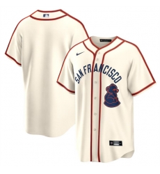 Men San Francisco Giants Blank Cream 2024 Rickwood Classic Stitched Baseball Jersey Men San Francisco Giants Blank Cream 2024 Rickwood Classic Stitched Baseball Jersey