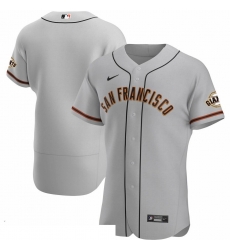 Men San Francisco Giants Men Nike Gray Road 2020 Flex Base Official Team MLB Jersey Men San Francisco Giants Men Nike Gray Road 2020 Flex Base Official Team MLB Jersey