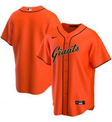 Men San Francisco Giants Nike Orange Blank Jersey Men San Francisco Giants Nike Orange Blank Jersey