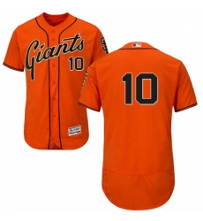 Mens Majestic San Francisco Giants 10 Evan Longoria Orange Alternate Flex Base Authentic Collection MLB Jersey Mens Majestic San Francisco Giants 10 Evan Longoria Orange Alternate Flex Base Authentic Collection MLB Jersey