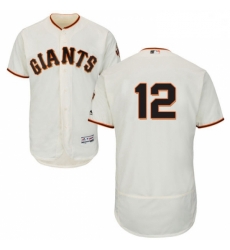 Mens Majestic San Francisco Giants 12 Joe Panik Cream Home Flex Base Authentic Collection MLB Jersey Mens Majestic San Francisco Giants 12 Joe Panik Cream Home Flex Base Authentic Collection MLB Jersey