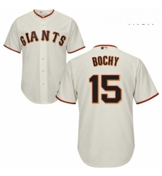 Mens Majestic San Francisco Giants 15 Bruce Bochy Replica Cream Home Cool Base MLB Jersey Mens Majestic San Francisco Giants 15 Bruce Bochy Replica Cream Home Cool Base MLB Jersey