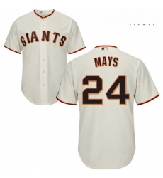 Mens Majestic San Francisco Giants 24 Willie Mays Replica Cream Home Cool Base MLB Jersey Mens Majestic San Francisco Giants 24 Willie Mays Replica Cream Home Cool Base MLB Jersey