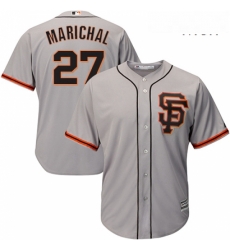 Mens Majestic San Francisco Giants 27 Juan Marichal Replica Grey Road 2 Cool Base MLB Jersey Mens Majestic San Francisco Giants 27 Juan Marichal Replica Grey Road 2 Cool Base MLB Jersey