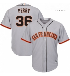 Mens Majestic San Francisco Giants 36 Gaylord Perry Replica Grey Road Cool Base MLB Jersey Mens Majestic San Francisco Giants 36 Gaylord Perry Replica Grey Road Cool Base MLB Jersey