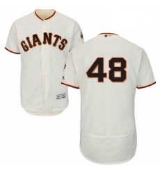 Mens Majestic San Francisco Giants 48 Pablo Sandoval Cream Flexbase Authentic Collection MLB Jersey Mens Majestic San Francisco Giants 48 Pablo Sandoval Cream Flexbase Authentic Collection MLB Jersey