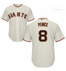 Mens Majestic San Francisco Giants 8 Hunter Pence Replica Cream Home Cool Base MLB Jersey Mens Majestic San Francisco Giants 8 Hunter Pence Replica Cream Home Cool Base MLB Jersey