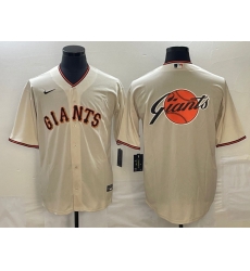 Men's San Francisco Giants Cream Team Big Logo Cool Base Stitched Baseball Jersey Men's San Francisco Giants Cream Team Big Logo Cool Base Stitched Baseball Jersey