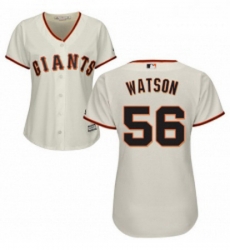 Womens Majestic San Francisco Giants 56 Tony Watson Replica Cream Home Cool Base MLB Jersey Womens Majestic San Francisco Giants 56 Tony Watson Replica Cream Home Cool Base MLB Jersey
