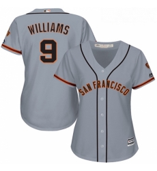Womens Majestic San Francisco Giants 9 Matt Williams Authentic Grey Road Cool Base MLB Jersey Womens Majestic San Francisco Giants 9 Matt Williams Authentic Grey Road Cool Base MLB Jersey