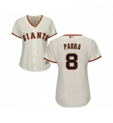 Womens San Francisco Giants 8 Gerardo Parra Replica Cream Home Cool Base Baseball Jersey Womens San Francisco Giants 8 Gerardo Parra Replica Cream Home Cool Base Baseball Jersey