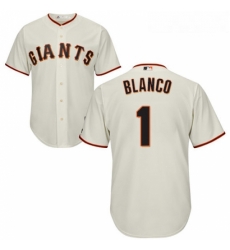 Youth Majestic San Francisco Giants 1 Gregor Blanco Replica Cream Home Cool Base MLB Jersey Youth Majestic San Francisco Giants 1 Gregor Blanco Replica Cream Home Cool Base MLB Jersey