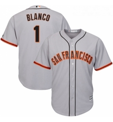Youth Majestic San Francisco Giants 1 Gregor Blanco Replica Grey Road Cool Base MLB Jersey Youth Majestic San Francisco Giants 1 Gregor Blanco Replica Grey Road Cool Base MLB Jersey