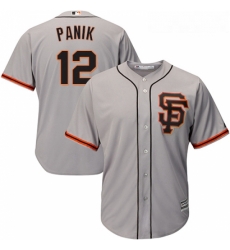 Youth Majestic San Francisco Giants 12 Joe Panik Replica Grey Road 2 Cool Base MLB Jersey Youth Majestic San Francisco Giants 12 Joe Panik Replica Grey Road 2 Cool Base MLB Jersey