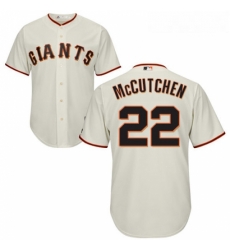 Youth Majestic San Francisco Giants 22 Andrew McCutchen Authentic Cream Home Cool Base MLB Jersey Youth Majestic San Francisco Giants 22 Andrew McCutchen Authentic Cream Home Cool Base MLB Jersey
