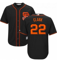 Youth Majestic San Francisco Giants 22 Will Clark Authentic Black Alternate Cool Base MLB Jersey Youth Majestic San Francisco Giants 22 Will Clark Authentic Black Alternate Cool Base MLB Jersey