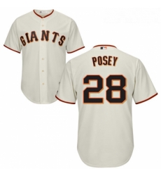 Youth Majestic San Francisco Giants 28 Buster Posey Authentic Cream Home Cool Base MLB Jersey Youth Majestic San Francisco Giants 28 Buster Posey Authentic Cream Home Cool Base MLB Jersey