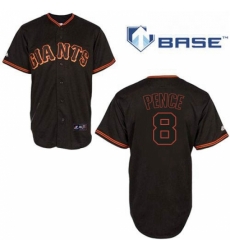 Youth Majestic San Francisco Giants 8 Hunter Pence Authentic Black Cool Base MLB Jersey Youth Majestic San Francisco Giants 8 Hunter Pence Authentic Black Cool Base MLB Jersey