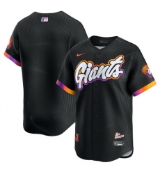 Youth San Francisco Giants Blank Anthracite 2025 City Connect Limited Stitched Baseball Jersey Youth San Francisco Giants Blank Anthracite 2025 City Connect Limited Stitched Baseball Jersey