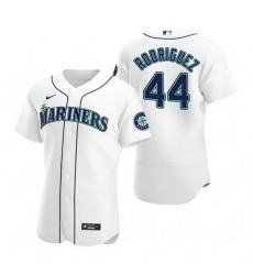 Men Seattle Mariners 44 Julio Rodriguez White Flex Base Stitched jersey Men Seattle Mariners 44 Julio Rodriguez White Flex Base Stitched jersey