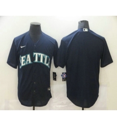 Men Seattle Mariners Blank Navy Blue Stitched MLB Cool Base Nike Jersey Men Seattle Mariners Blank Navy Blue Stitched MLB Cool Base Nike Jersey