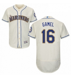 Mens Majestic Seattle Mariners 16 Ben Gamel Cream Alternate Flex Base Authentic Collection MLB Jersey Mens Majestic Seattle Mariners 16 Ben Gamel Cream Alternate Flex Base Authentic Collection MLB Jersey