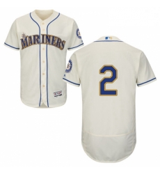 Mens Majestic Seattle Mariners 2 Jean Segura Cream Flexbase Authentic Collection MLB Jersey Mens Majestic Seattle Mariners 2 Jean Segura Cream Flexbase Authentic Collection MLB Jersey