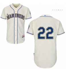 Mens Majestic Seattle Mariners 22 Robinson Cano Replica Cream Alternate Cool Base MLB Jersey Mens Majestic Seattle Mariners 22 Robinson Cano Replica Cream Alternate Cool Base MLB Jersey