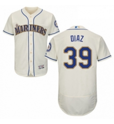 Mens Majestic Seattle Mariners 39 Edwin Diaz Cream Alternate Flex Base Authentic Collection MLB Jersey Mens Majestic Seattle Mariners 39 Edwin Diaz Cream Alternate Flex Base Authentic Collection MLB Jersey