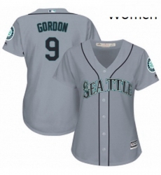 Womens Majestic Seattle Mariners 9 Dee Gordon Authentic Grey Road Cool Base MLB Jersey Womens Majestic Seattle Mariners 9 Dee Gordon Authentic Grey Road Cool Base MLB Jersey