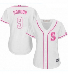 Womens Majestic Seattle Mariners 9 Dee Gordon Replica White Fashion Cool Base MLB Jersey Womens Majestic Seattle Mariners 9 Dee Gordon Replica White Fashion Cool Base MLB Jersey