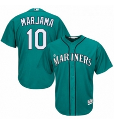 Youth Majestic Seattle Mariners 10 Mike Marjama Authentic Teal Green Alternate Cool Base MLB Jersey Youth Majestic Seattle Mariners 10 Mike Marjama Authentic Teal Green Alternate Cool Base MLB Jersey