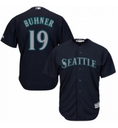 Youth Majestic Seattle Mariners 19 Jay Buhner Authentic Navy Blue Alternate 2 Cool Base MLB Jersey Youth Majestic Seattle Mariners 19 Jay Buhner Authentic Navy Blue Alternate 2 Cool Base MLB Jersey