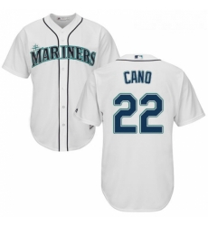 Youth Majestic Seattle Mariners 22 Robinson Cano Replica White Home Cool Base MLB Jersey Youth Majestic Seattle Mariners 22 Robinson Cano Replica White Home Cool Base MLB Jersey
