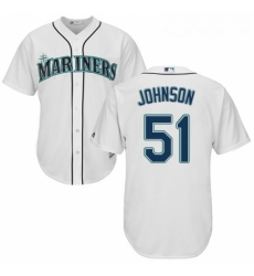 Youth Majestic Seattle Mariners 51 Randy Johnson Authentic White Home Cool Base MLB Jersey Youth Majestic Seattle Mariners 51 Randy Johnson Authentic White Home Cool Base MLB Jersey
