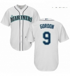 Youth Majestic Seattle Mariners 9 Dee Gordon Replica White Home Cool Base MLB Jersey Youth Majestic Seattle Mariners 9 Dee Gordon Replica White Home Cool Base MLB Jersey
