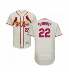 Men St. Louis Cardinals 22 Jack Flaherty Cream Alternate Flex Base Authentic Collection Baseball Player Jersey Men St. Louis Cardinals 22 Jack Flaherty Cream Alternate Flex Base Authentic Collection Baseball Player Jersey