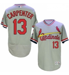 Mens Majestic St Louis Cardinals 13 Matt Carpenter Grey Flexbase Authentic Collection Cooperstown MLB Jersey Mens Majestic St Louis Cardinals 13 Matt Carpenter Grey Flexbase Authentic Collection Cooperstown MLB Jersey