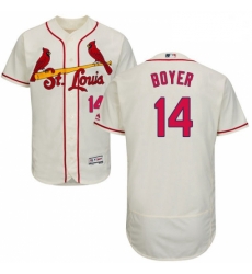 Mens Majestic St Louis Cardinals 14 Ken Boyer Cream Alternate Flex Base Authentic Collection MLB Jersey Mens Majestic St Louis Cardinals 14 Ken Boyer Cream Alternate Flex Base Authentic Collection MLB Jersey