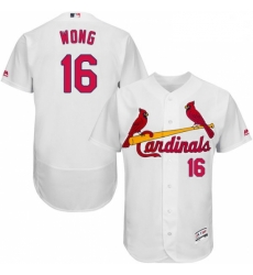 Mens Majestic St Louis Cardinals 16 Kolten Wong White Home Flex Base Authentic Collection MLB Jersey Mens Majestic St Louis Cardinals 16 Kolten Wong White Home Flex Base Authentic Collection MLB Jersey