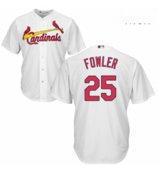 Mens Majestic St Louis Cardinals 25 Dexter Fowler Replica White Home Cool Base MLB Jersey Mens Majestic St Louis Cardinals 25 Dexter Fowler Replica White Home Cool Base MLB Jersey
