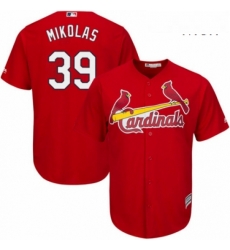 Mens Majestic St Louis Cardinals 39 Miles Mikolas Replica Red Cool Base MLB Jersey Mens Majestic St Louis Cardinals 39 Miles Mikolas Replica Red Cool Base MLB Jersey
