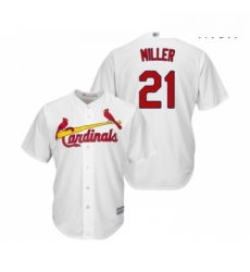 Mens St Louis Cardinals 21 Andrew Miller Replica White Home Cool Base Baseball Jersey Mens St Louis Cardinals 21 Andrew Miller Replica White Home Cool Base Baseball Jersey
