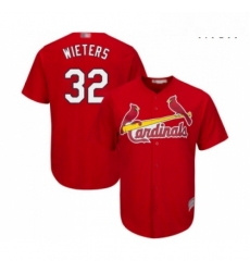 Mens St Louis Cardinals 32 Matt Wieters Replica Red Cool Base Baseball Jersey Mens St Louis Cardinals 32 Matt Wieters Replica Red Cool Base Baseball Jersey