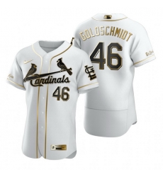 St. Louis Cardinals 46 Paul Goldschmidt White Nike Mens Authentic Golden Edition MLB Jersey St. Louis Cardinals 46 Paul Goldschmidt White Nike Mens Authentic Golden Edition MLB Jersey