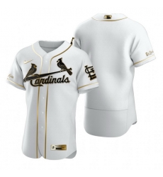 St. Louis Cardinals Blank White Nike Mens Authentic Golden Edition MLB Jersey St. Louis Cardinals Blank White Nike Mens Authentic Golden Edition MLB Jersey