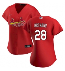 Women St. Louis Cardinals Nolan Arenado Red Jersey Home Cool Base Women St. Louis Cardinals Nolan Arenado Red Jersey Home Cool Base