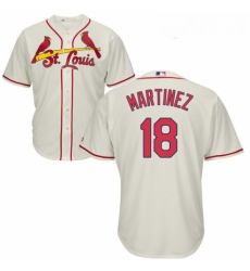 Youth Majestic St Louis Cardinals 18 Carlos Martinez Replica Cream Alternate Cool Base MLB Jersey Youth Majestic St Louis Cardinals 18 Carlos Martinez Replica Cream Alternate Cool Base MLB Jersey