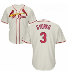 Youth Majestic St Louis Cardinals 3 Jedd Gyorko Authentic Cream Alternate Cool Base MLB Jersey Youth Majestic St Louis Cardinals 3 Jedd Gyorko Authentic Cream Alternate Cool Base MLB Jersey